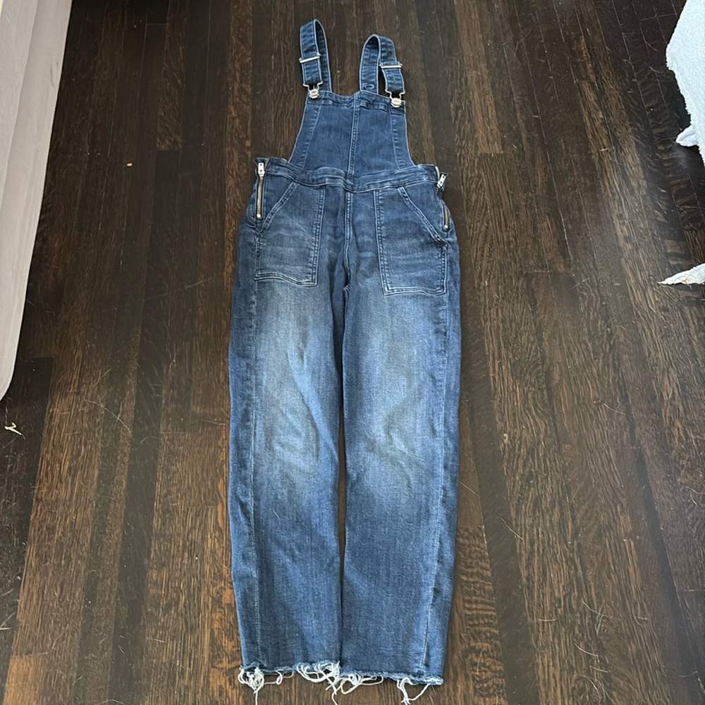 H&M stretch denim coveralls